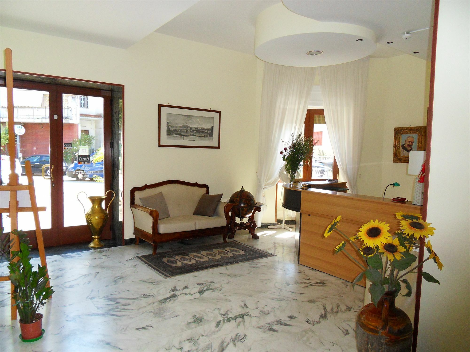 Hotel Astoria Pompei Pompeia Exterior foto